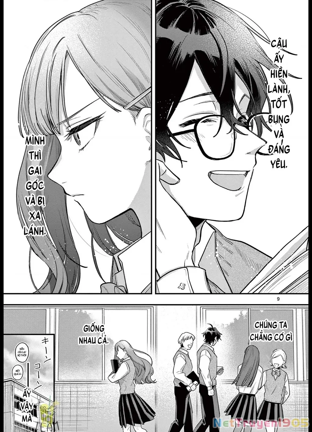 Janome-san muốn mỉm cười! Chapter 1 - Trang 10