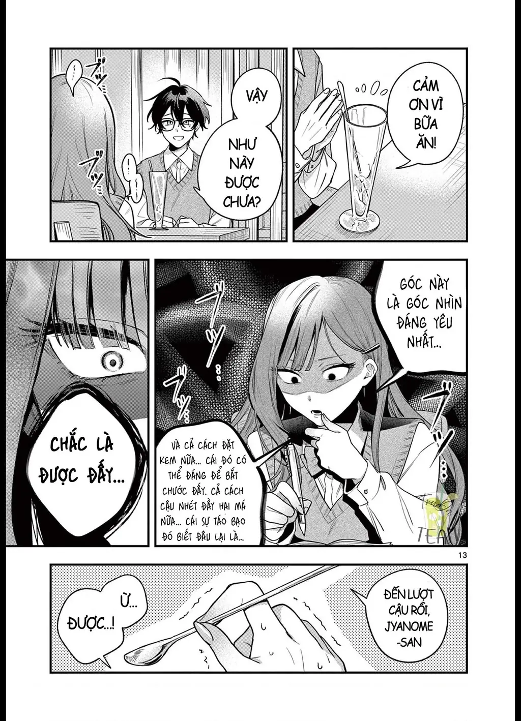 Janome-san muốn mỉm cười! Chapter 1 - Trang 14