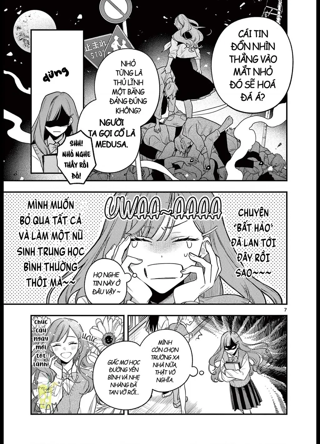Janome-san muốn mỉm cười! Chapter 1 - Trang 8
