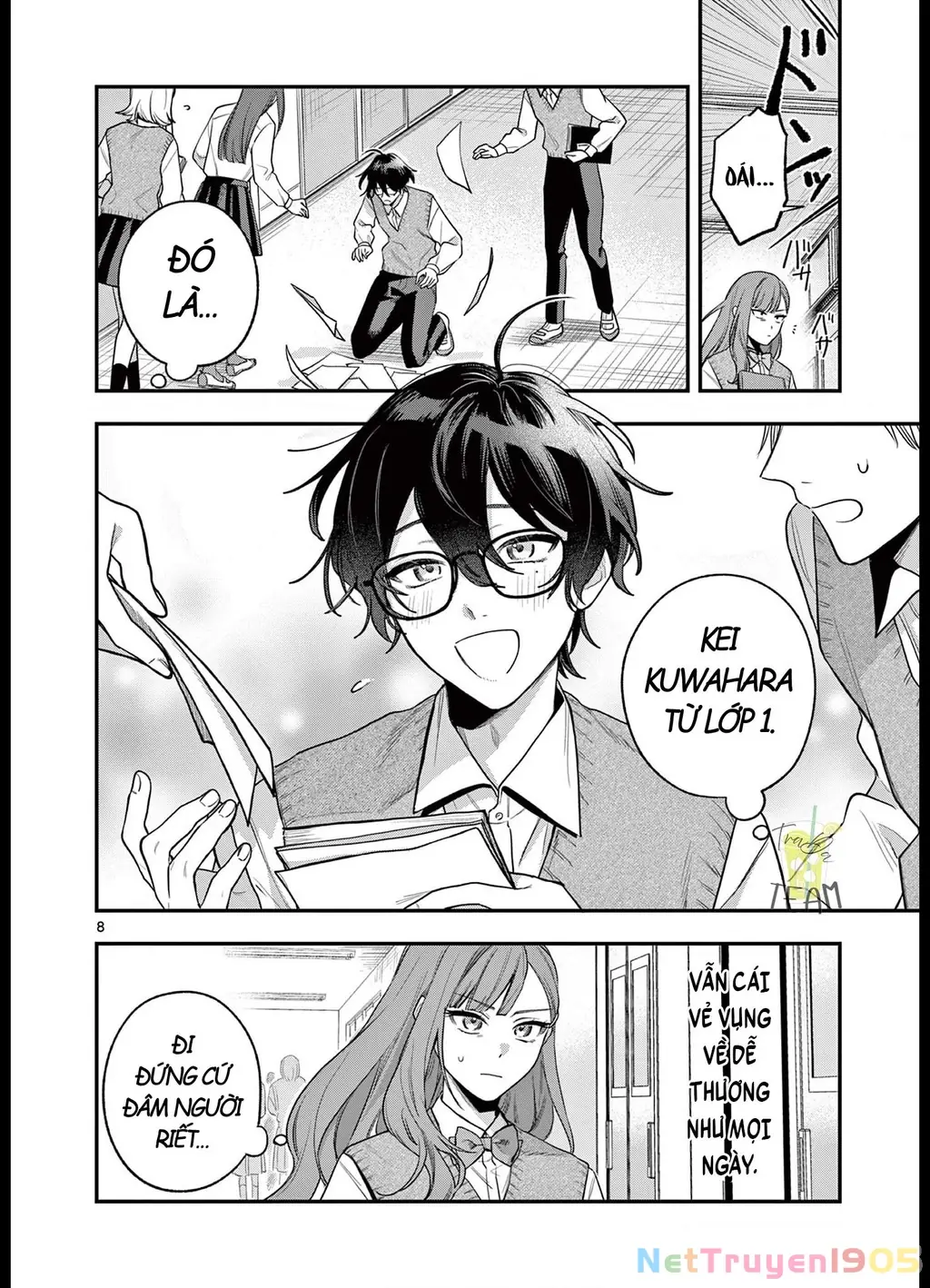 Janome-san muốn mỉm cười! Chapter 1 - Trang 9