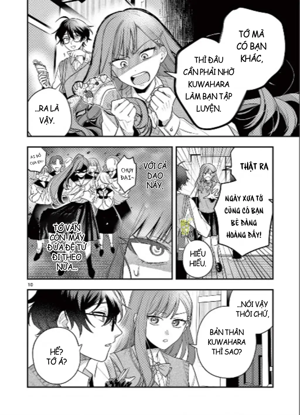 Janome-san muốn mỉm cười! Chapter 2 - Trang 12