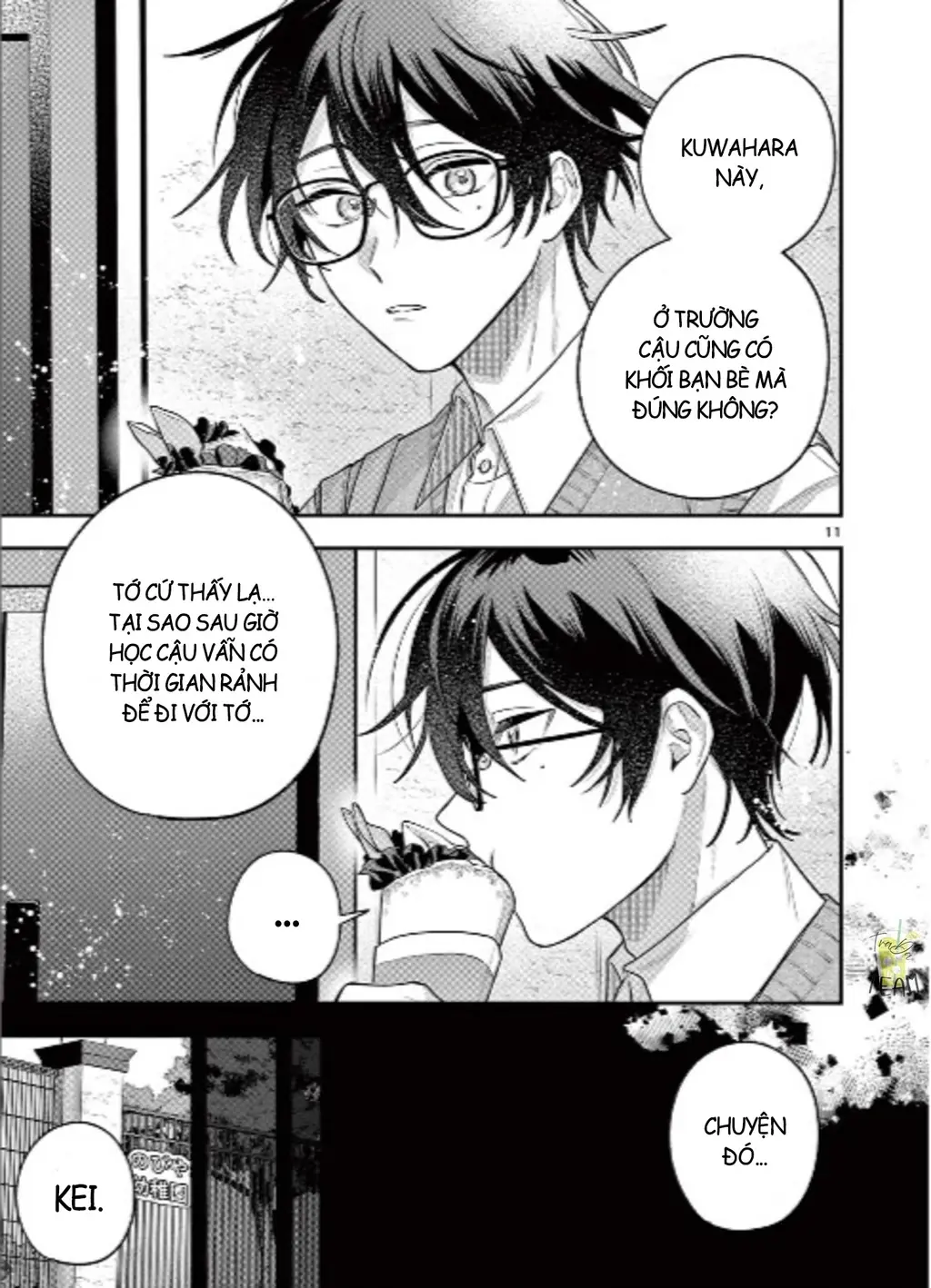 Janome-san muốn mỉm cười! Chapter 2 - Trang 13