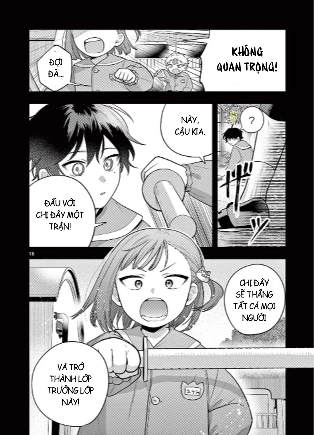 Janome-san muốn mỉm cười! Chapter 2 - Trang 18