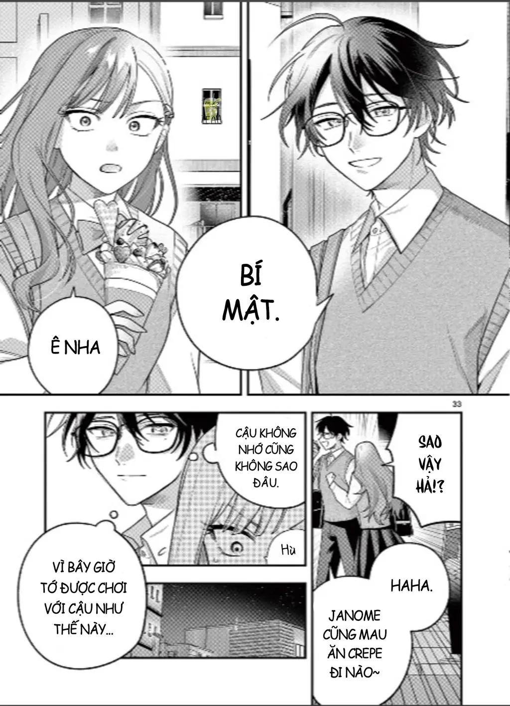 Janome-san muốn mỉm cười! Chapter 2 - Trang 35