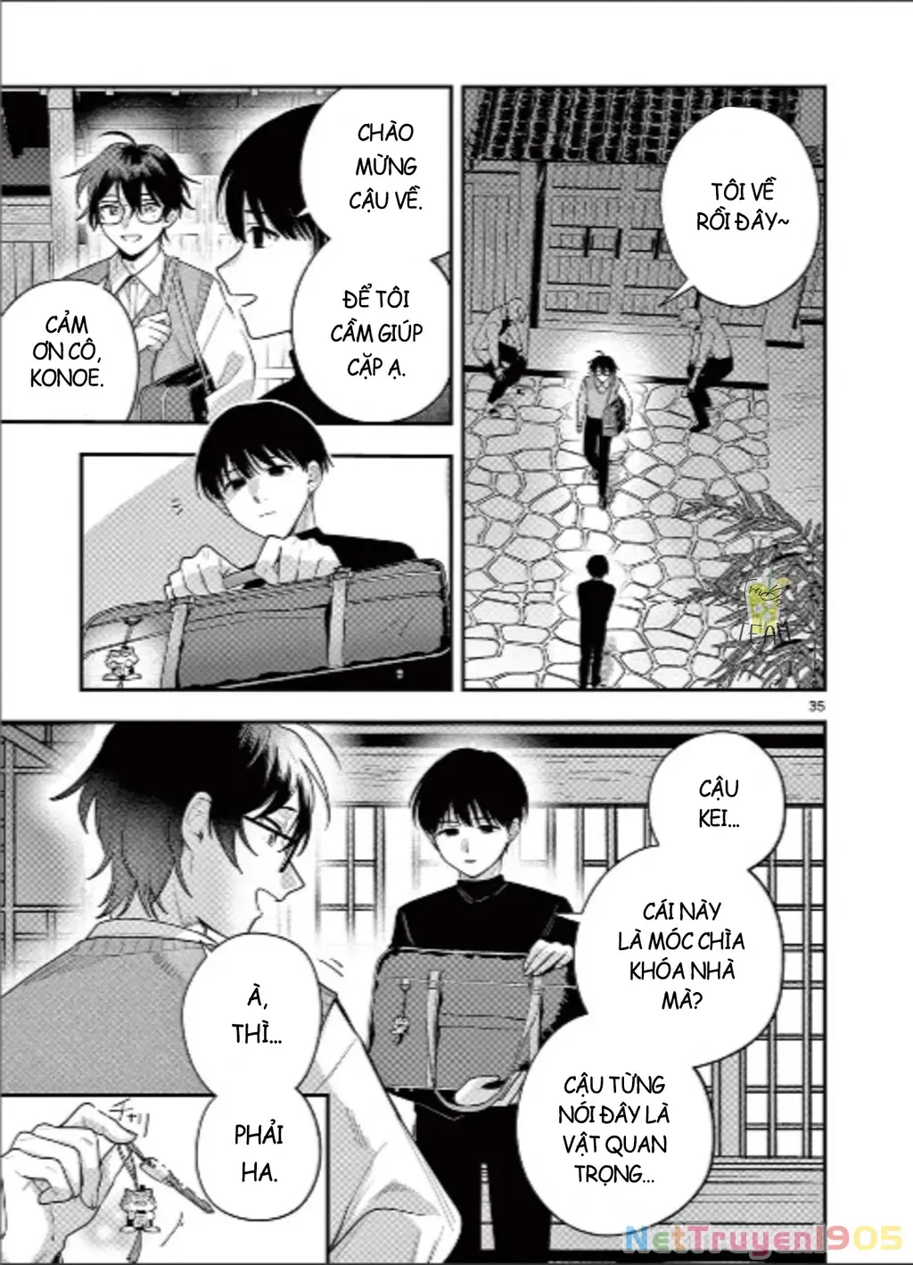 Janome-san muốn mỉm cười! Chapter 2 - Trang 37