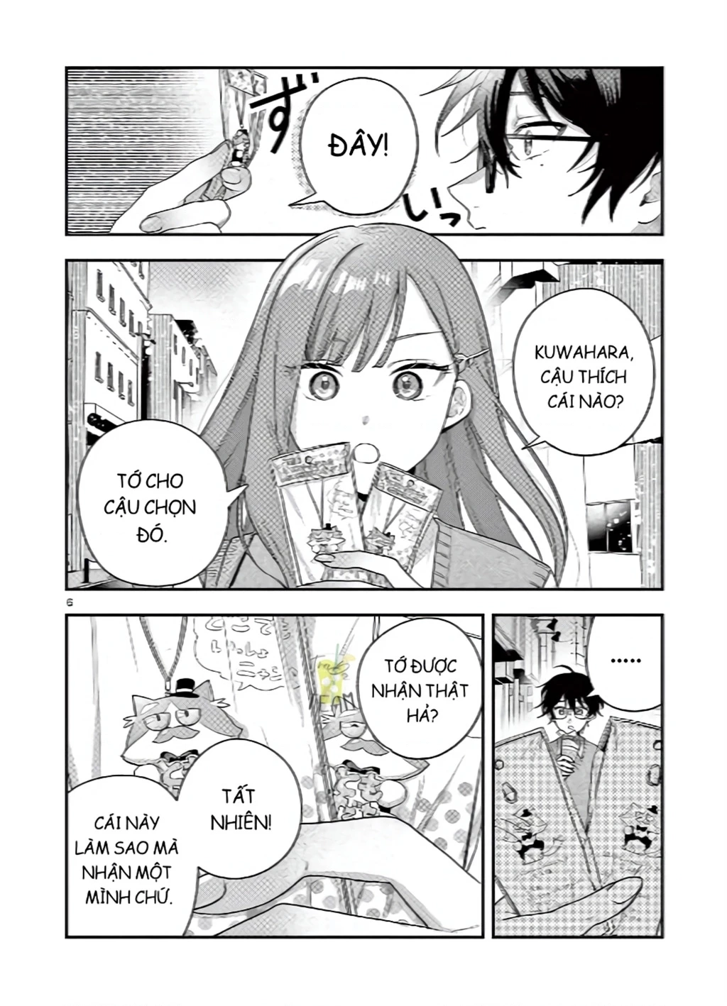 Janome-san muốn mỉm cười! Chapter 2 - Trang 8