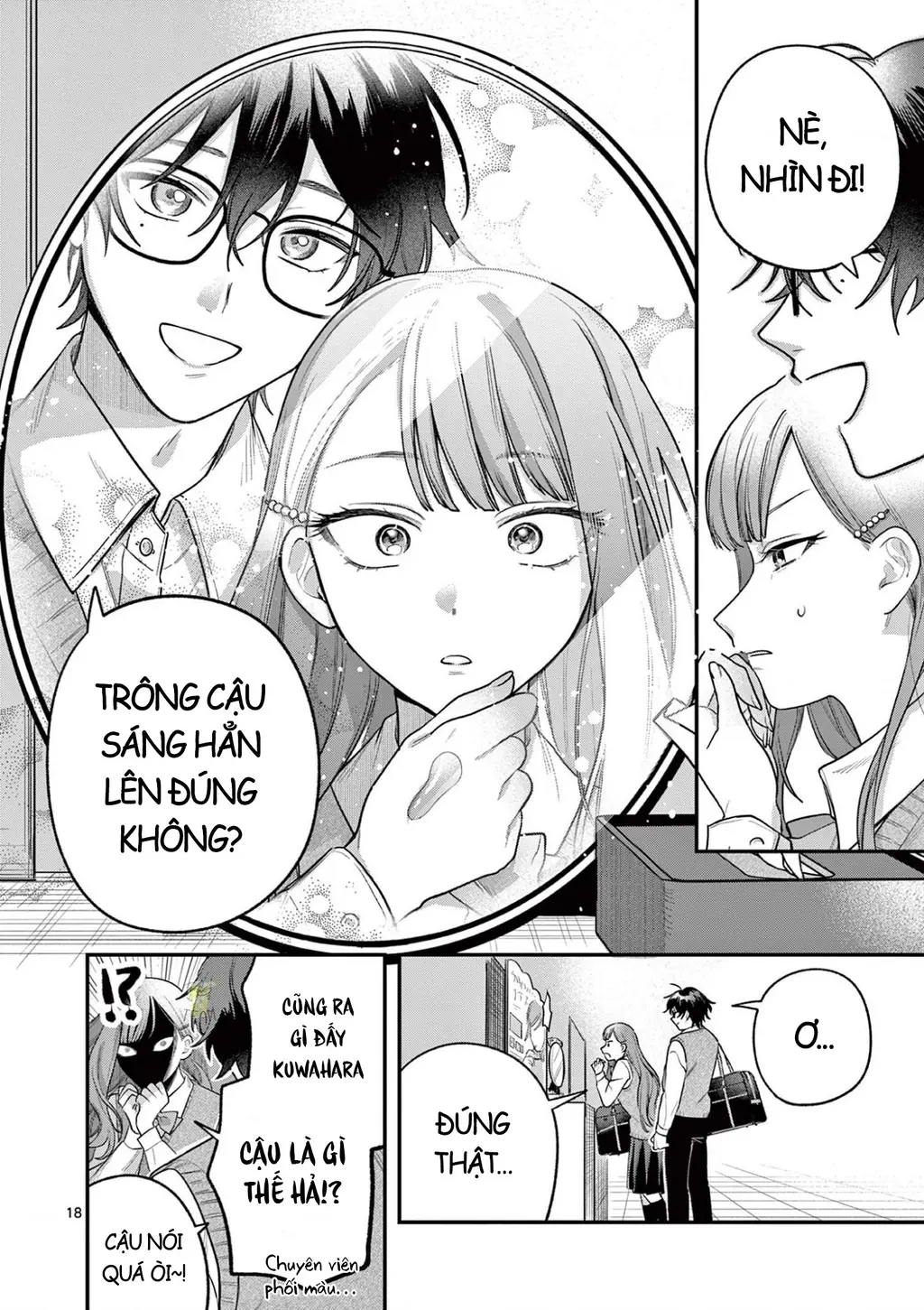 Janome-san muốn mỉm cười! Chapter 3.1 - Trang 20