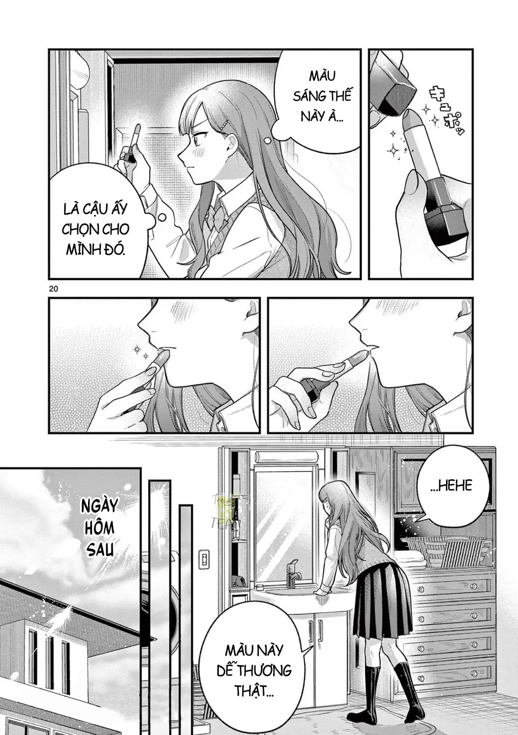 Janome-san muốn mỉm cười! Chapter 3.1 - Trang 22