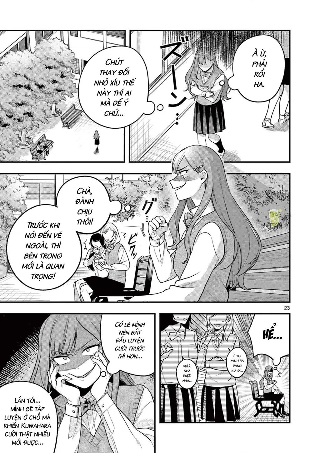 Janome-san muốn mỉm cười! Chapter 3.2 - Trang 5
