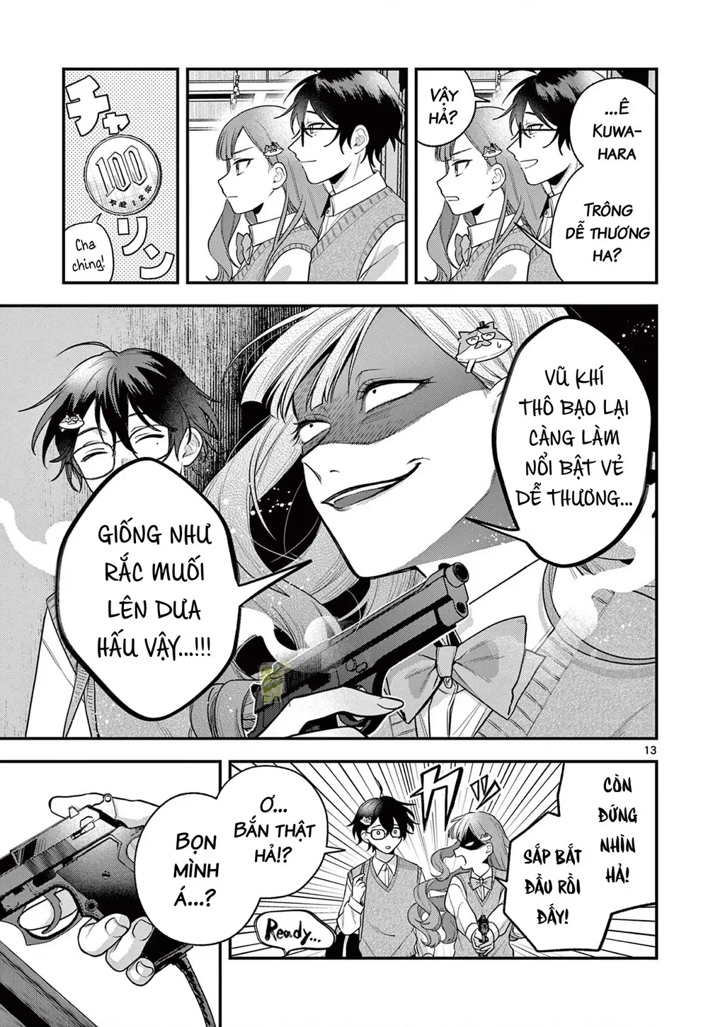 Janome-san muốn mỉm cười! Chapter 4.1 - Trang 14