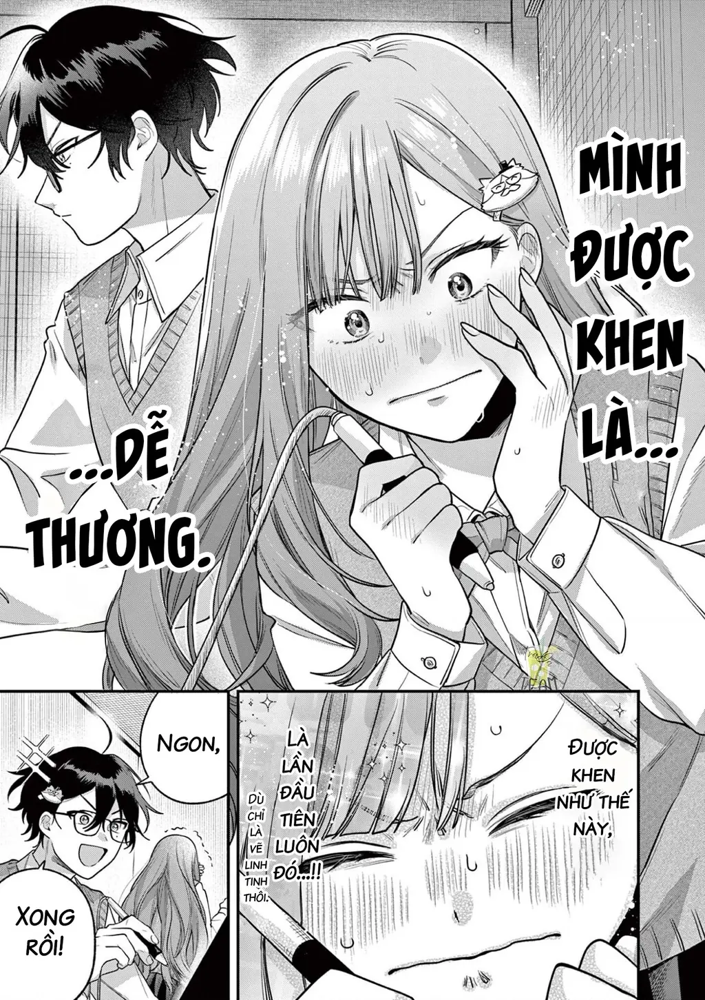 Janome-san muốn mỉm cười! Chapter 4.2 - Trang 13