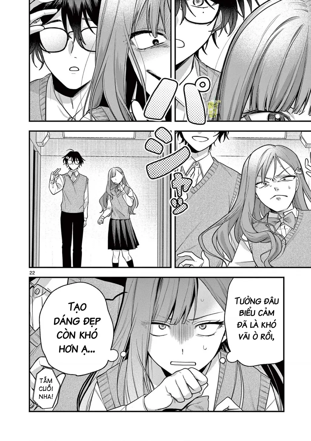 Janome-san muốn mỉm cười! Chapter 4.2 - Trang 6