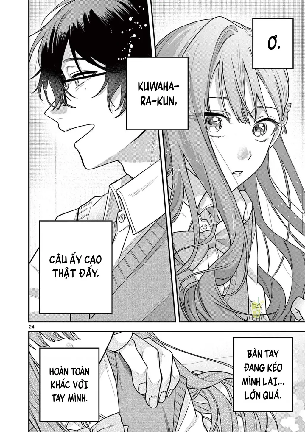 Janome-san muốn mỉm cười! Chapter 4.2 - Trang 8