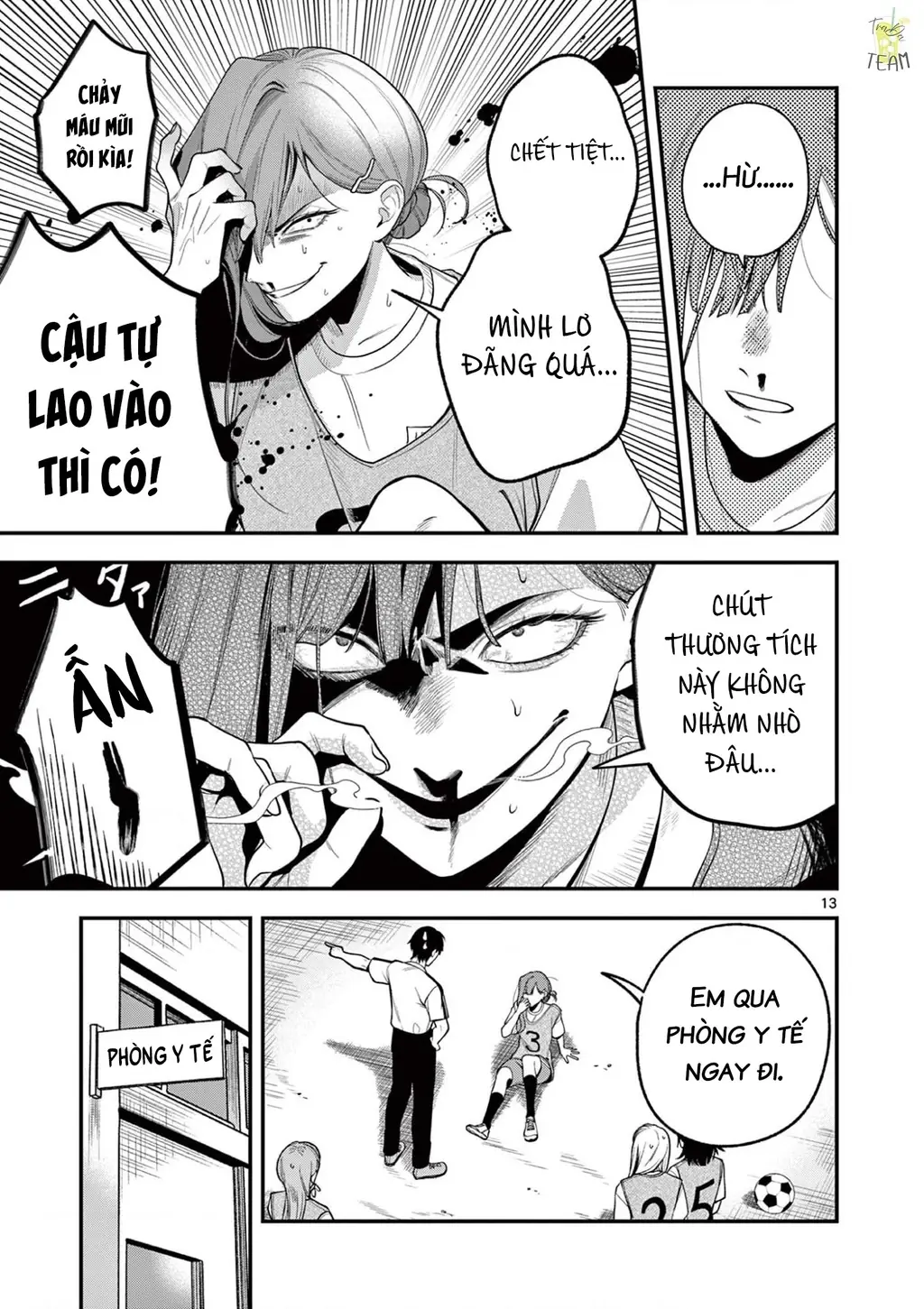 Janome-san muốn mỉm cười! Chapter 5 - Trang 15