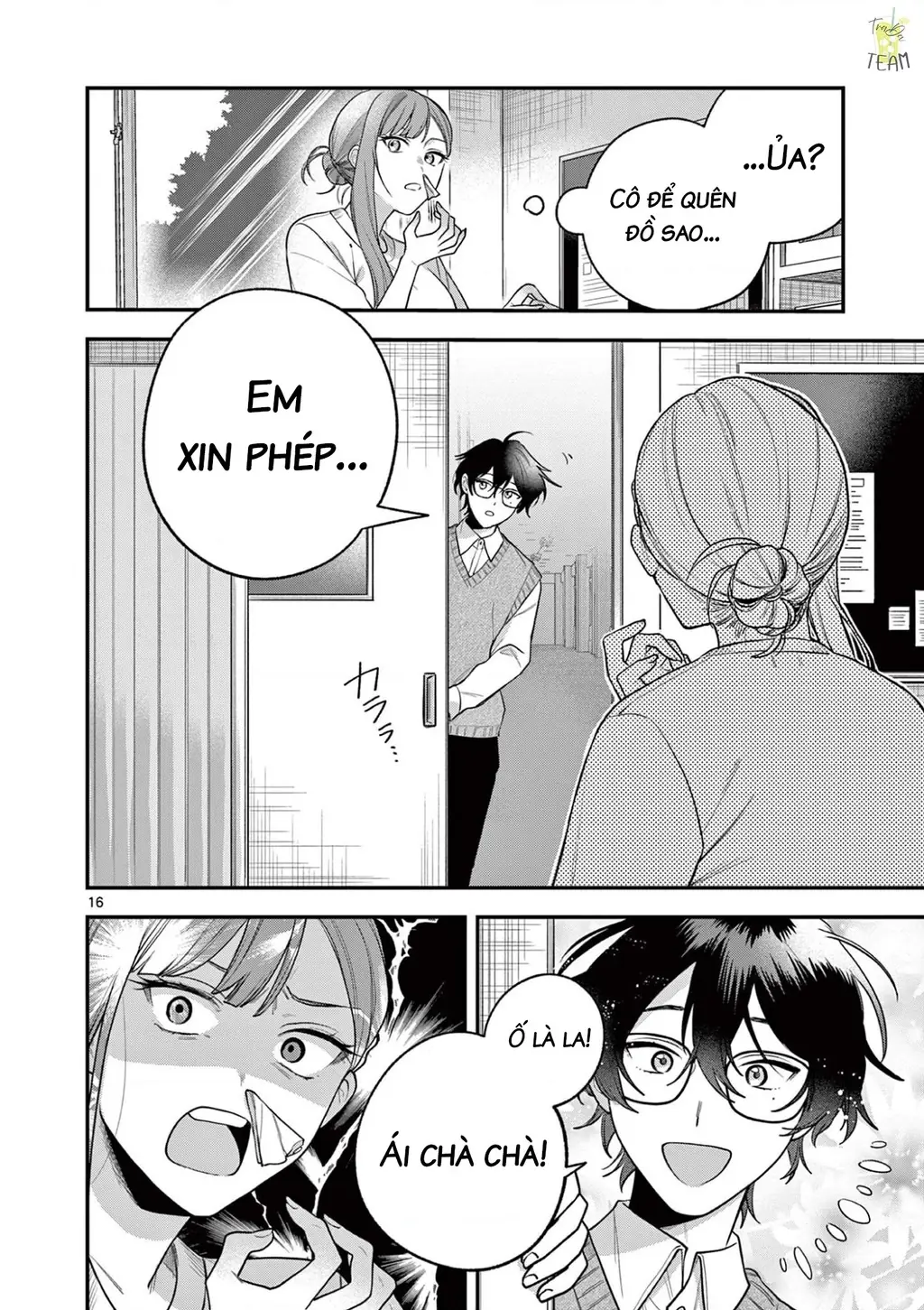 Janome-san muốn mỉm cười! Chapter 5 - Trang 18
