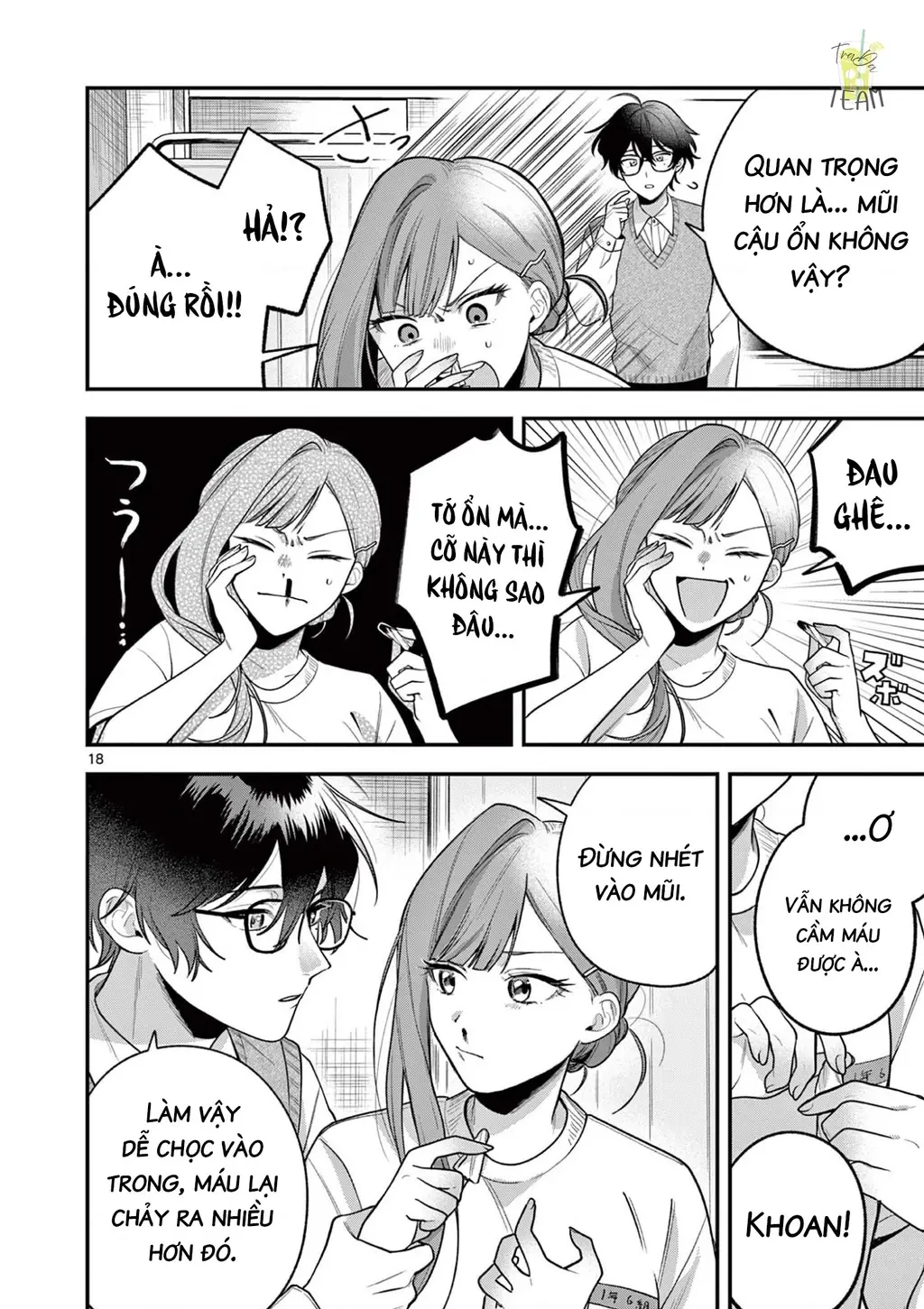 Janome-san muốn mỉm cười! Chapter 5 - Trang 20