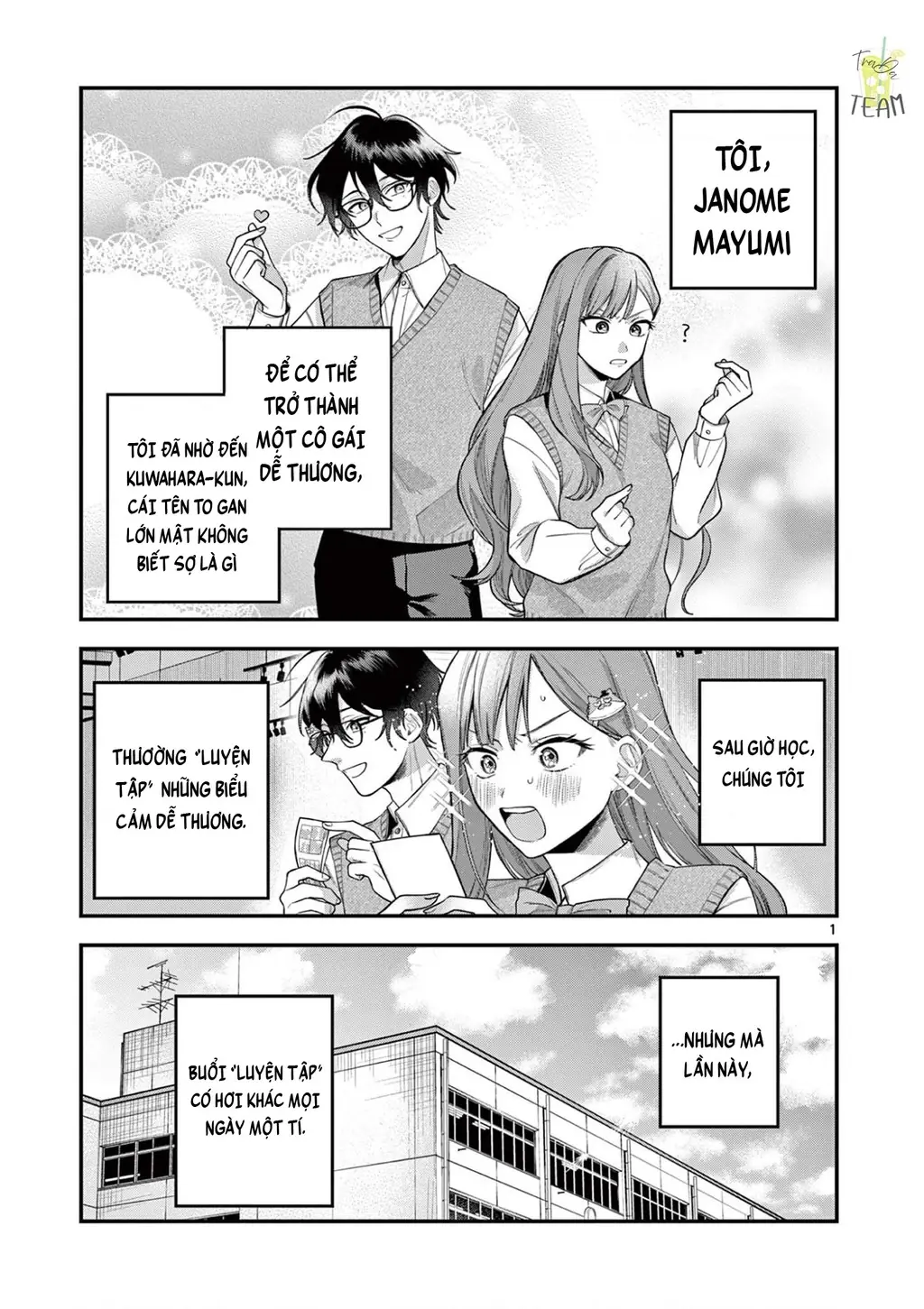 Janome-san muốn mỉm cười! Chapter 5 - Trang 3