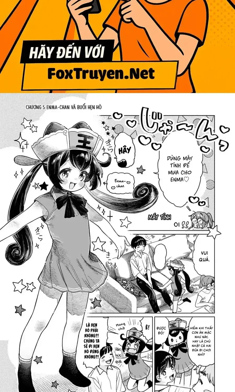 Jigoku Kawaii Enma-Chan Chapter 5 - Trang 3