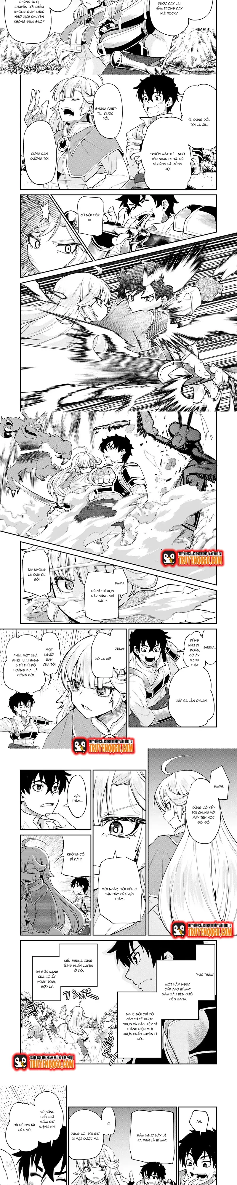 Jingai Kenshi Wa Chikara Ni Miserare Ura Meikyuu O Kouryaku Su Chapter 1 - Trang 8