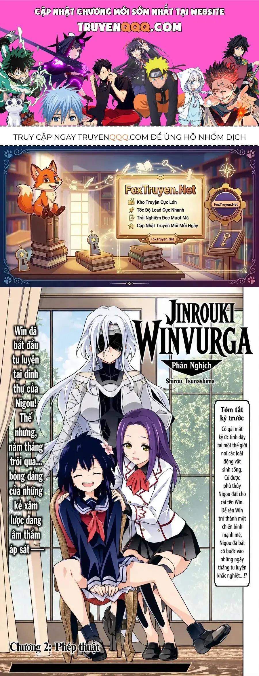 Jinrouki Winvurga Hankyaku-Hen Chapter 2 - Trang 2
