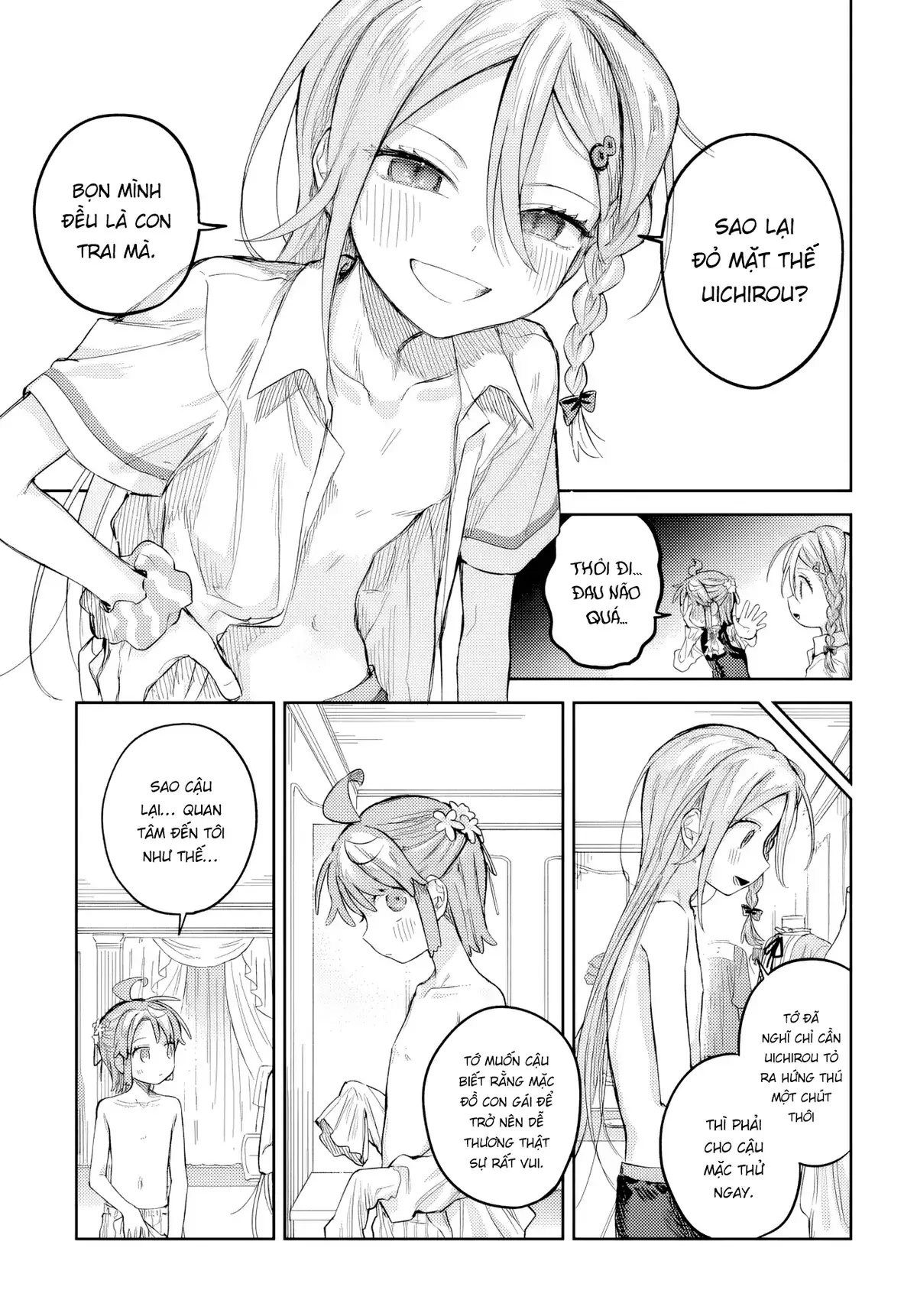 Josou Danshi wa Skirt wo Nugitai! Chapter 23 - Trang 12