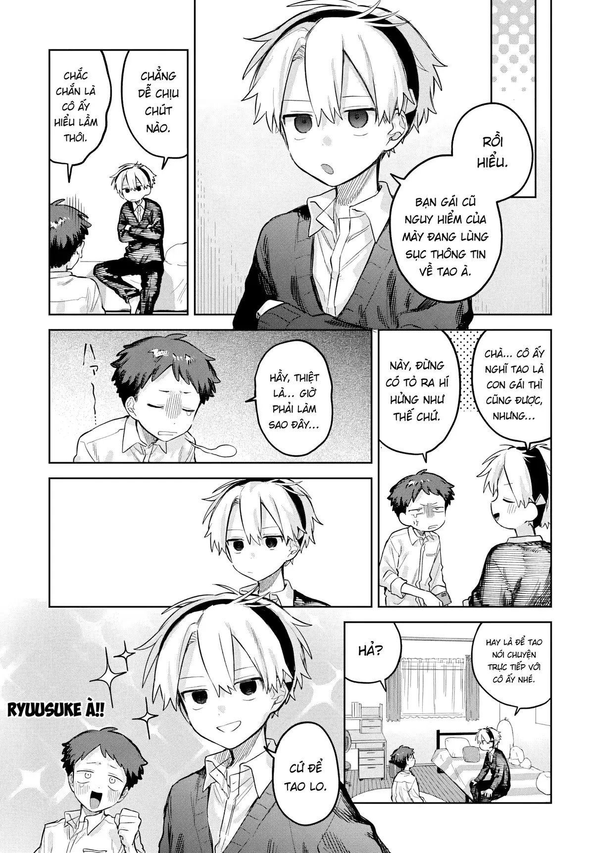 Josou Danshi wa Skirt wo Nugitai! Chapter 28 - Trang 22