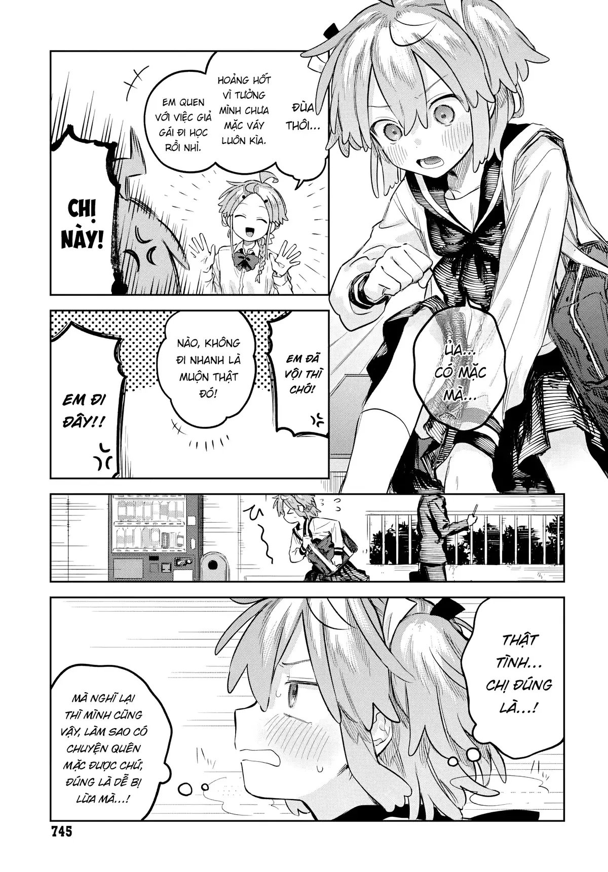 Josou Danshi wa Skirt wo Nugitai! Chapter 29 - Trang 4