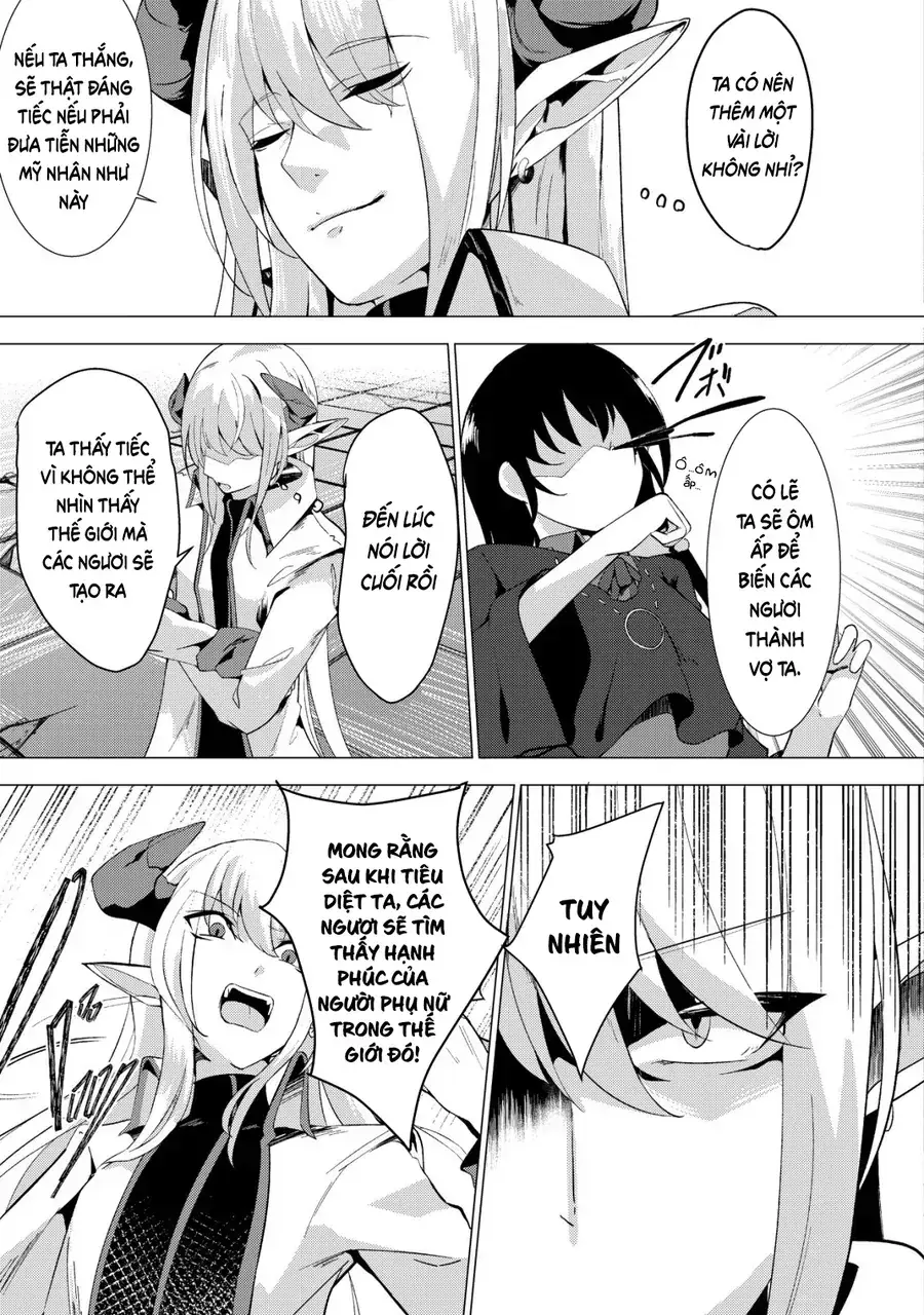 Joudan De Onnna Yuusha-Tachi Wo Kudoita Dai Maou, Sarawa Rete Kyousei Shinkon Seikatsu Chapter 1 - Trang 17
