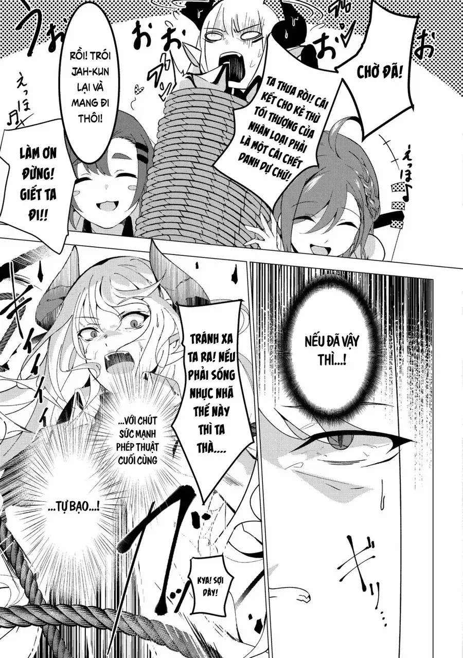 Joudan De Onnna Yuusha-Tachi Wo Kudoita Dai Maou, Sarawa Rete Kyousei Shinkon Seikatsu Chapter 1 - Trang 21