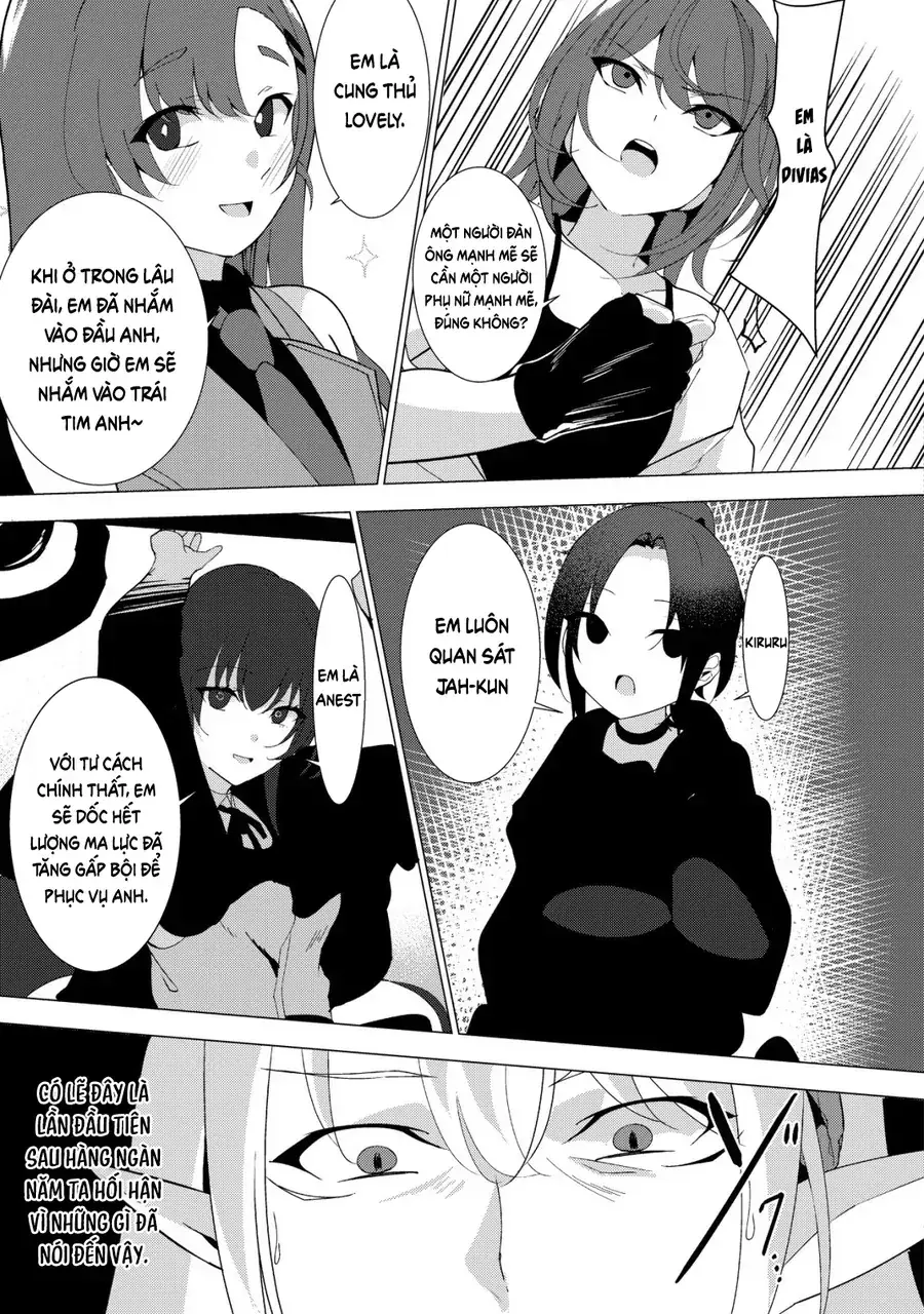 Joudan De Onnna Yuusha-Tachi Wo Kudoita Dai Maou, Sarawa Rete Kyousei Shinkon Seikatsu Chapter 1 - Trang 27