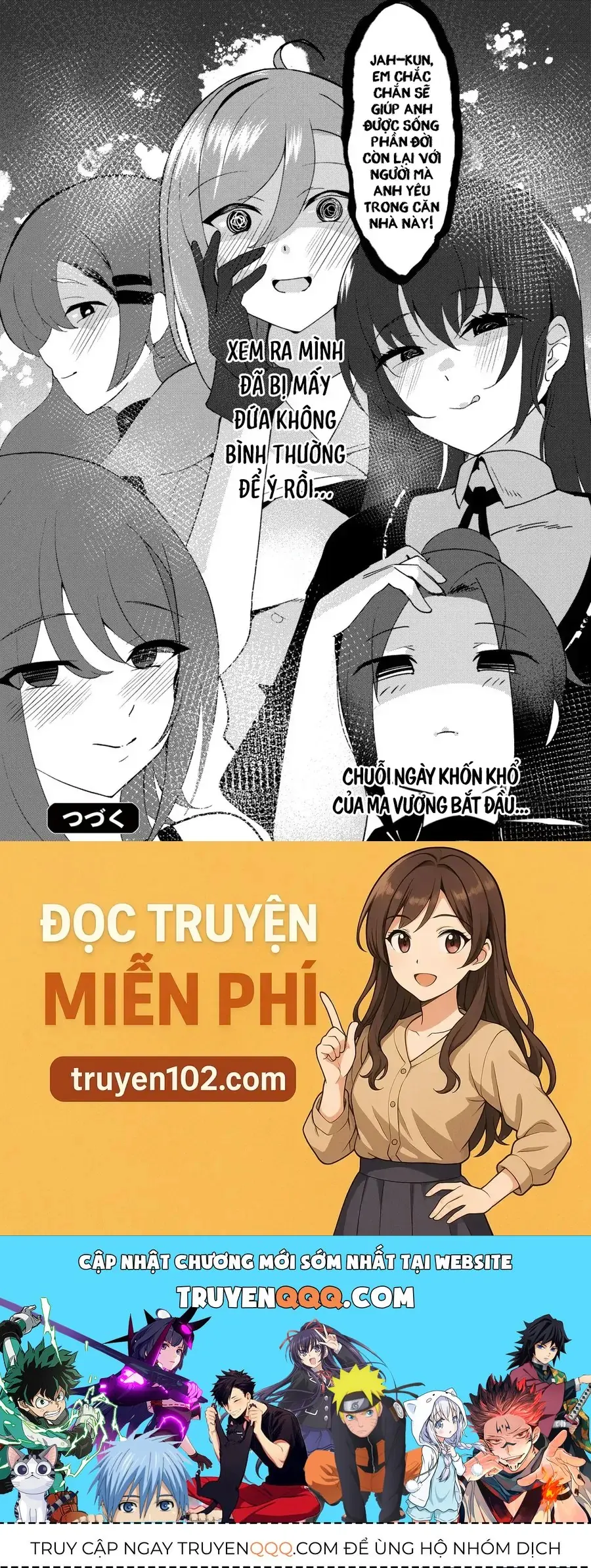 Joudan De Onnna Yuusha-Tachi Wo Kudoita Dai Maou, Sarawa Rete Kyousei Shinkon Seikatsu Chapter 1 - Trang 28