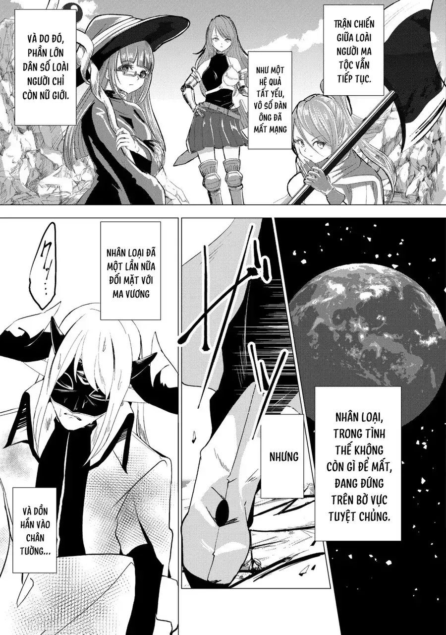 Joudan De Onnna Yuusha-Tachi Wo Kudoita Dai Maou, Sarawa Rete Kyousei Shinkon Seikatsu Chapter 1 - Trang 7