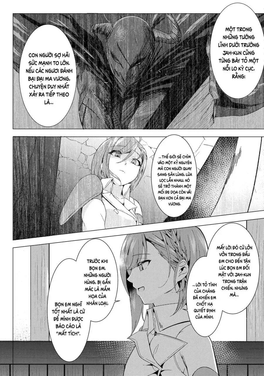 Joudan De Onnna Yuusha-Tachi Wo Kudoita Dai Maou, Sarawa Rete Kyousei Shinkon Seikatsu Chapter 2 - Trang 14