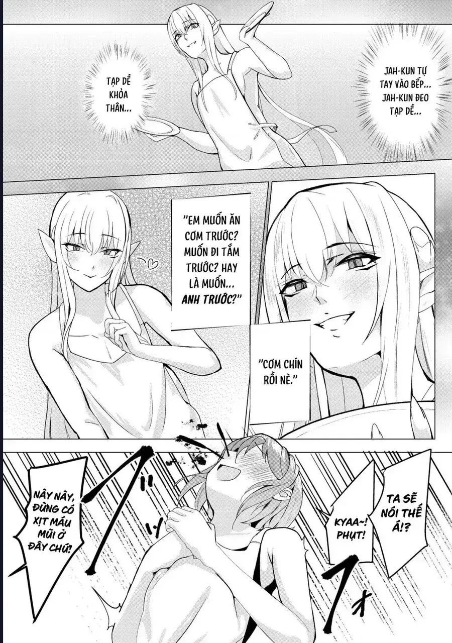Joudan De Onnna Yuusha-Tachi Wo Kudoita Dai Maou, Sarawa Rete Kyousei Shinkon Seikatsu Chapter 3 - Trang 11