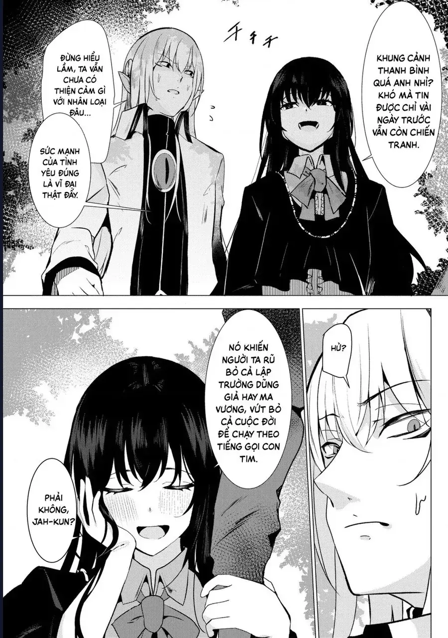 Joudan De Onnna Yuusha-Tachi Wo Kudoita Dai Maou, Sarawa Rete Kyousei Shinkon Seikatsu Chapter 3 - Trang 19