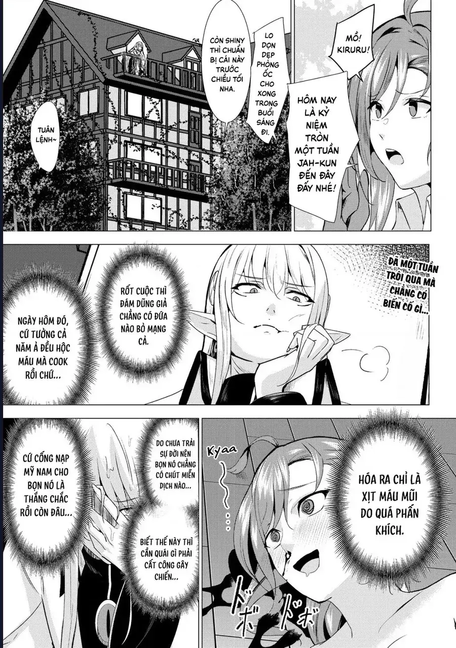 Joudan De Onnna Yuusha-Tachi Wo Kudoita Dai Maou, Sarawa Rete Kyousei Shinkon Seikatsu Chapter 3 - Trang 4