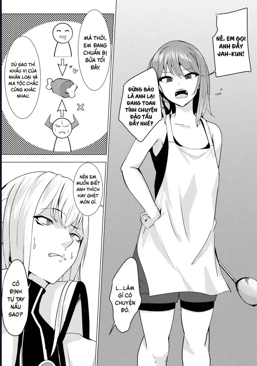 Joudan De Onnna Yuusha-Tachi Wo Kudoita Dai Maou, Sarawa Rete Kyousei Shinkon Seikatsu Chapter 3 - Trang 8
