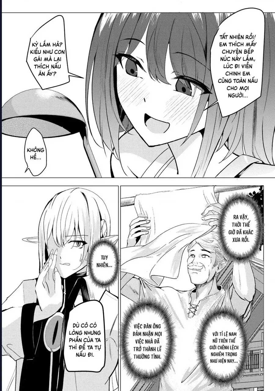 Joudan De Onnna Yuusha-Tachi Wo Kudoita Dai Maou, Sarawa Rete Kyousei Shinkon Seikatsu Chapter 3 - Trang 9