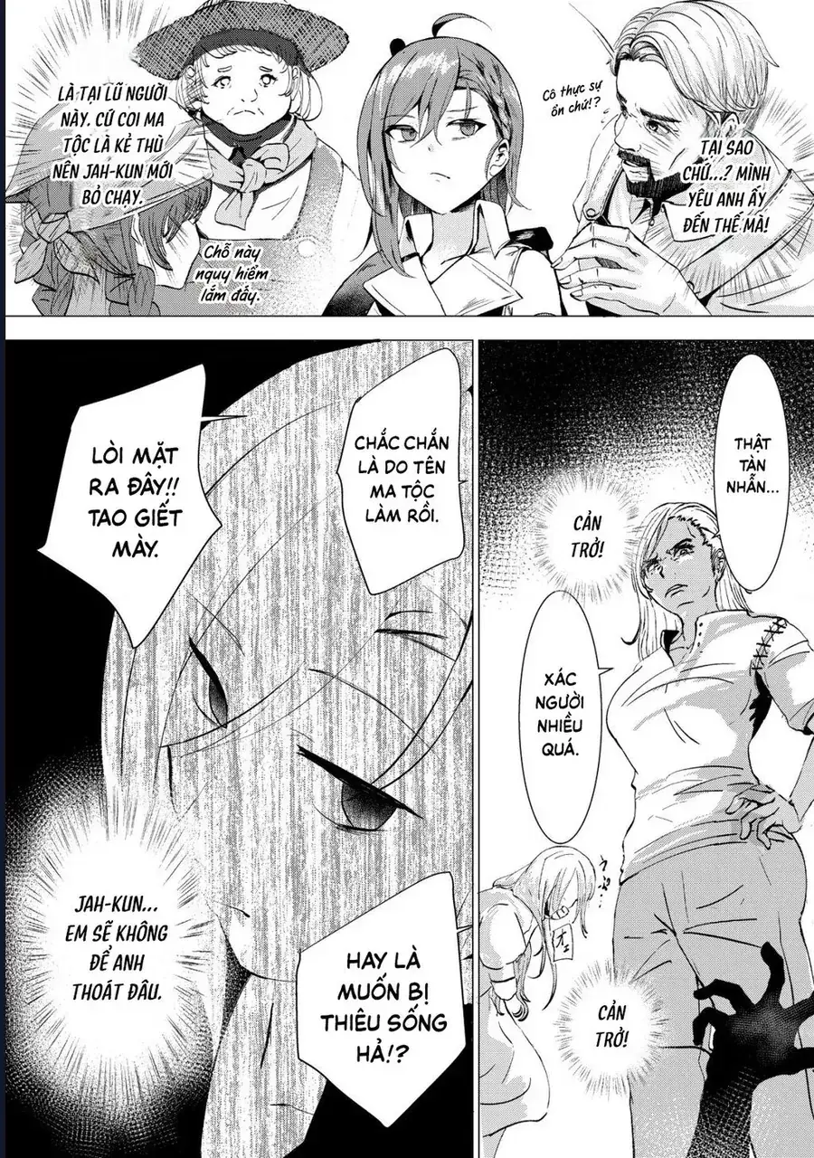 Joudan De Onnna Yuusha-Tachi Wo Kudoita Dai Maou, Sarawa Rete Kyousei Shinkon Seikatsu Chapter 4 - Trang 22