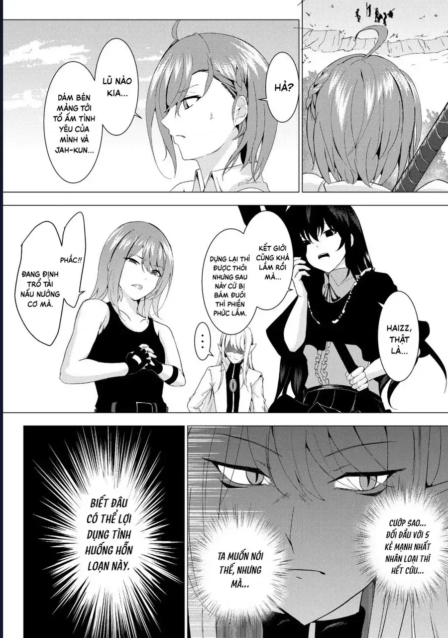 Joudan De Onnna Yuusha-Tachi Wo Kudoita Dai Maou, Sarawa Rete Kyousei Shinkon Seikatsu Chapter 4 - Trang 6