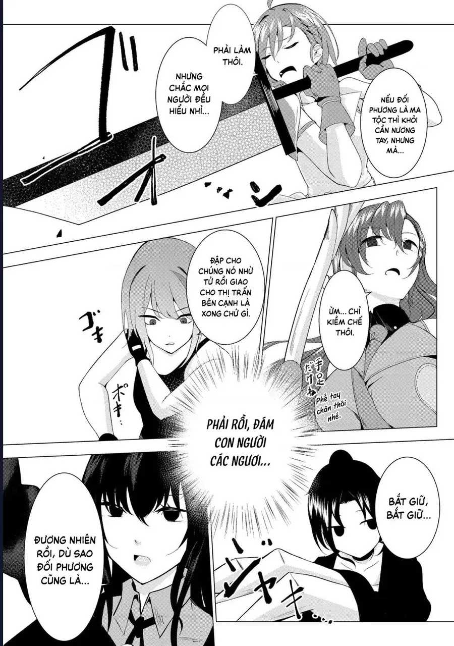 Joudan De Onnna Yuusha-Tachi Wo Kudoita Dai Maou, Sarawa Rete Kyousei Shinkon Seikatsu Chapter 4 - Trang 7