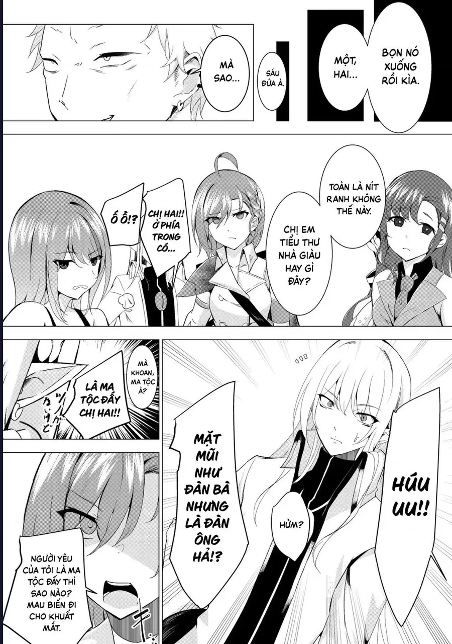 Joudan De Onnna Yuusha-Tachi Wo Kudoita Dai Maou, Sarawa Rete Kyousei Shinkon Seikatsu Chapter 4 - Trang 9