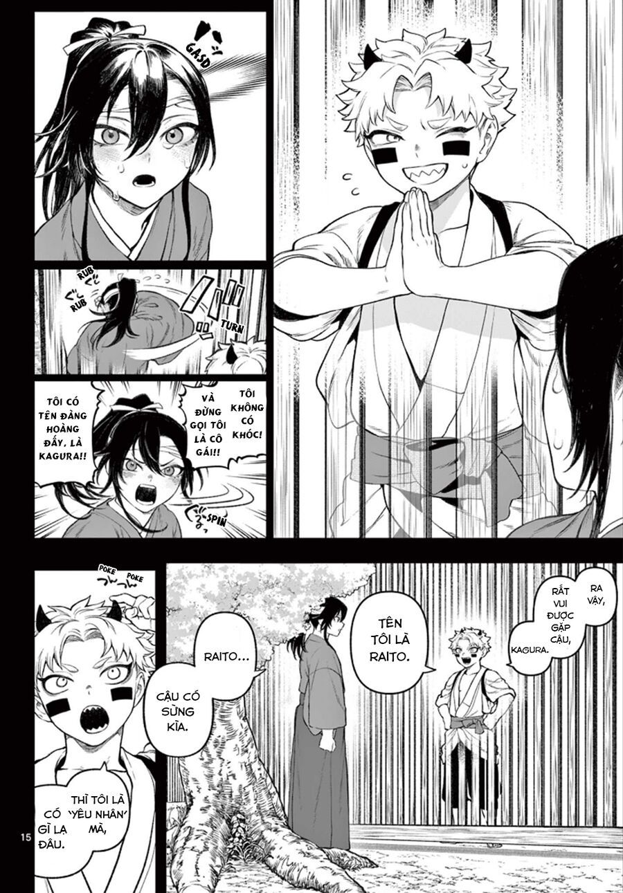 Kagurai ~Kagura To Raito~ Chapter 1 - Trang 14