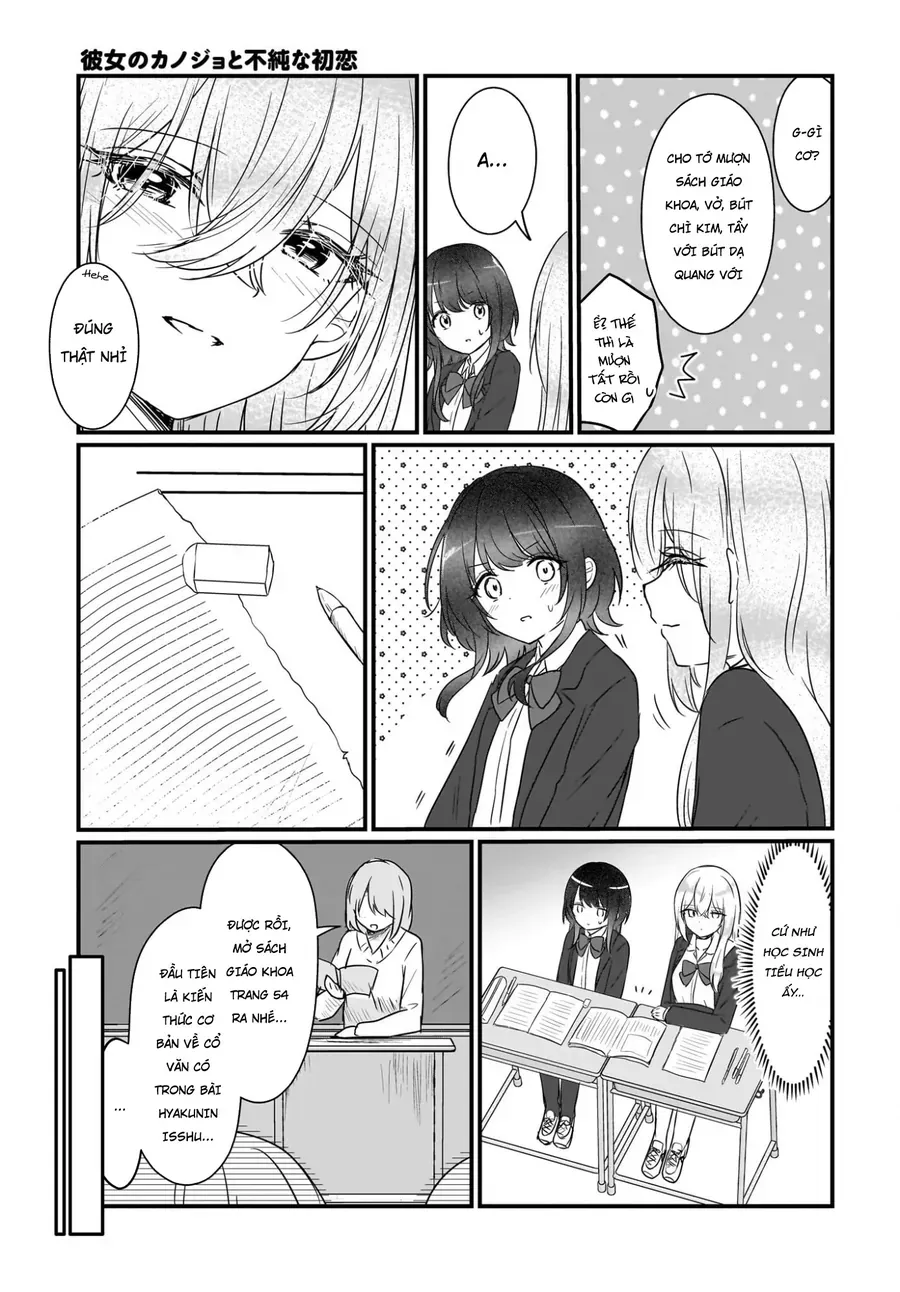 Kanojo No Kanojo To Fujun Na Hatsukoi Chapter 1 - Trang 12