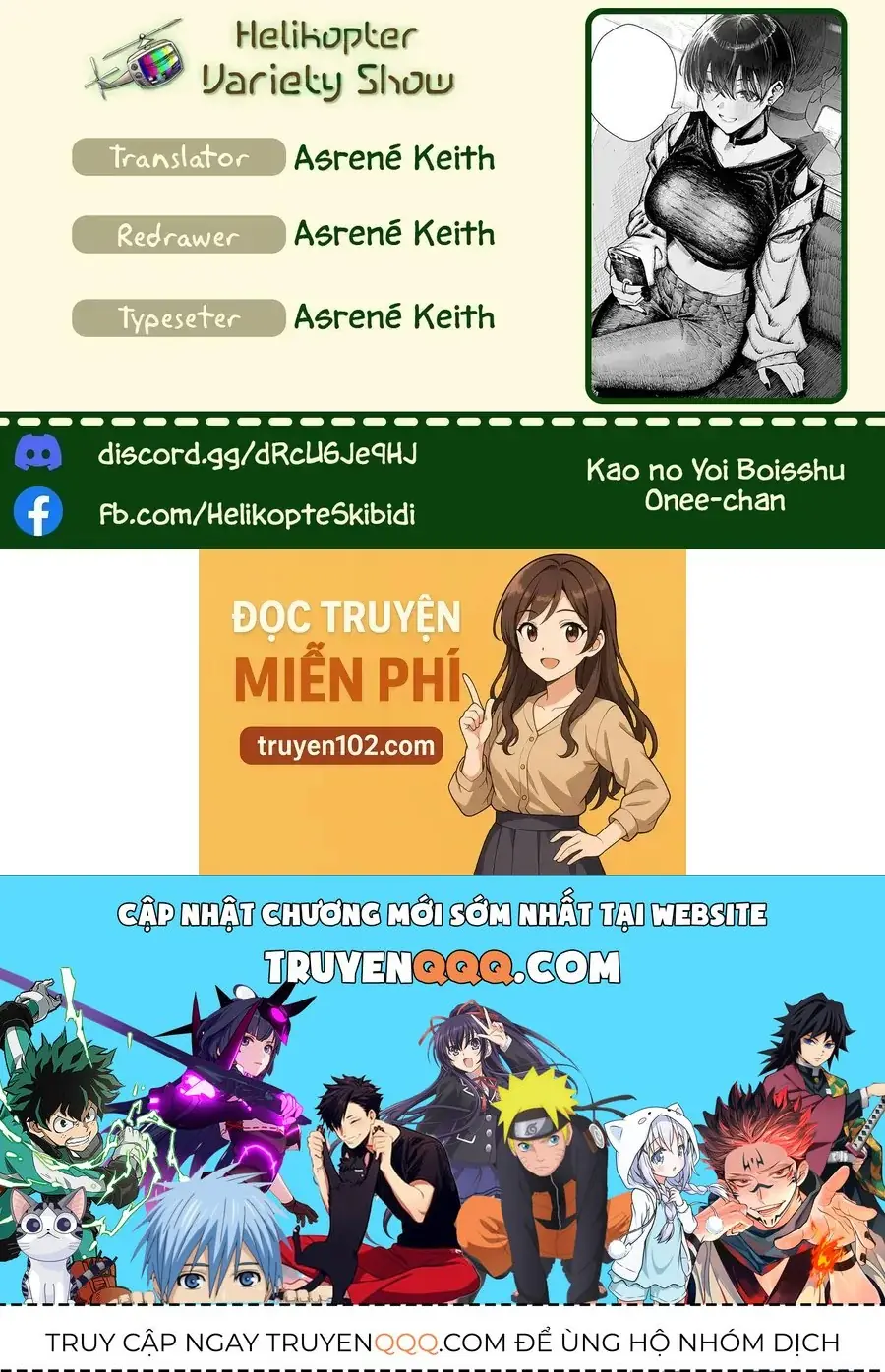 Kao No Yoi Boisshu Oneesan Chapter 6 - Trang 4