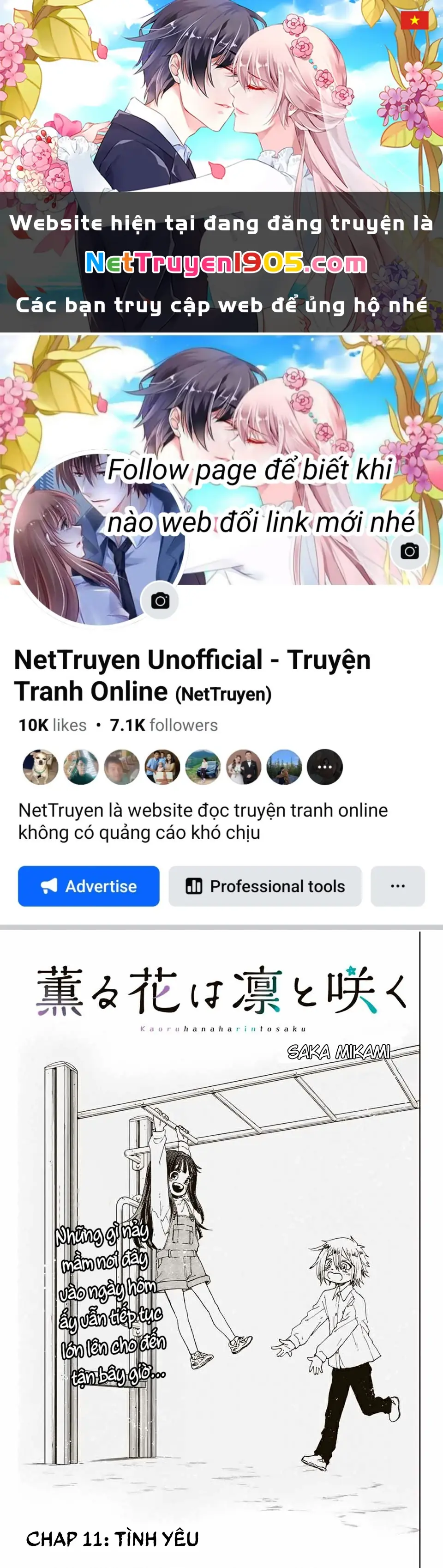 Kaoru Hana wa Rin to Saku Chapter 11 - Trang 2
