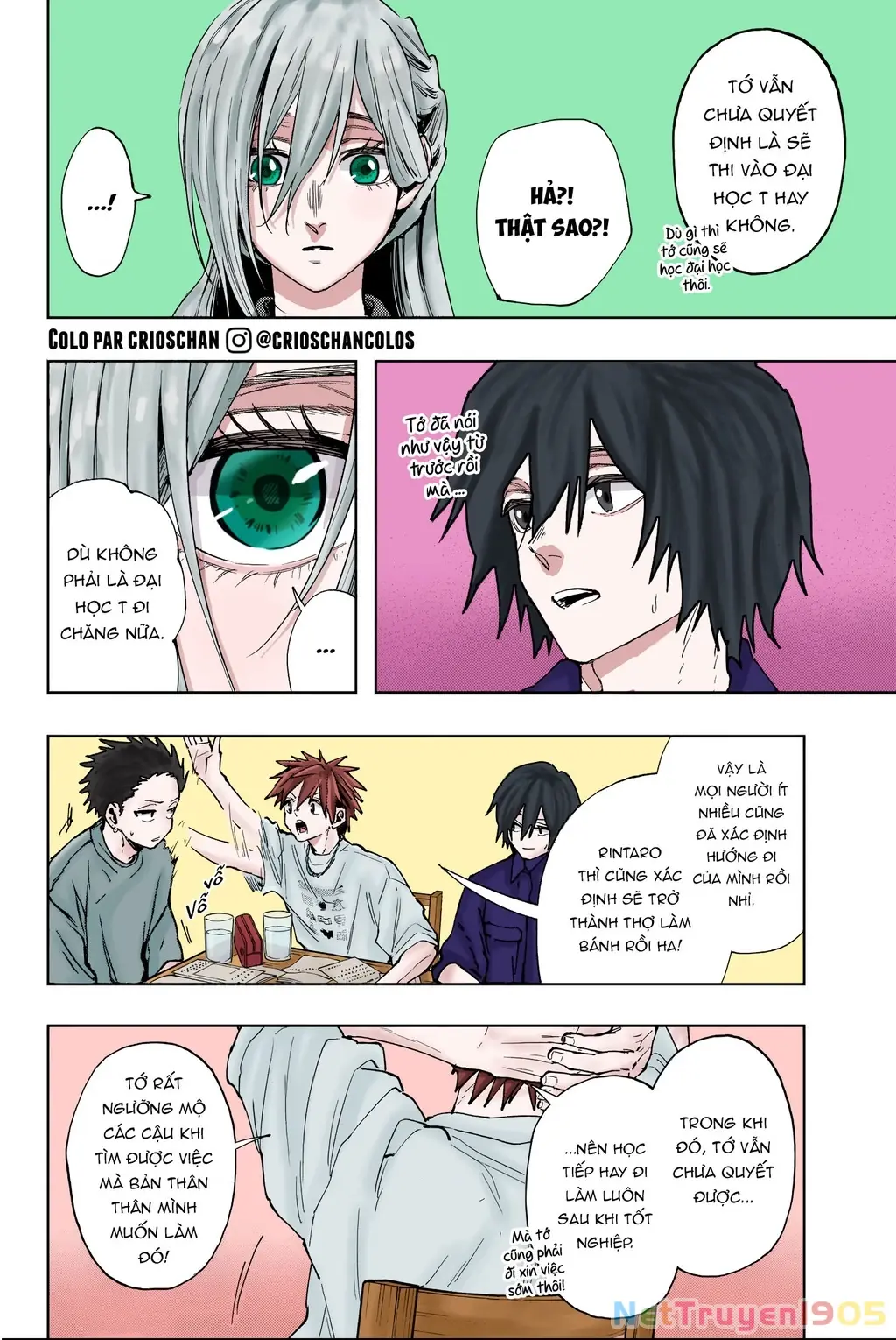 Kaoru Hana wa Rin to Saku Chapter 132 - Trang 17