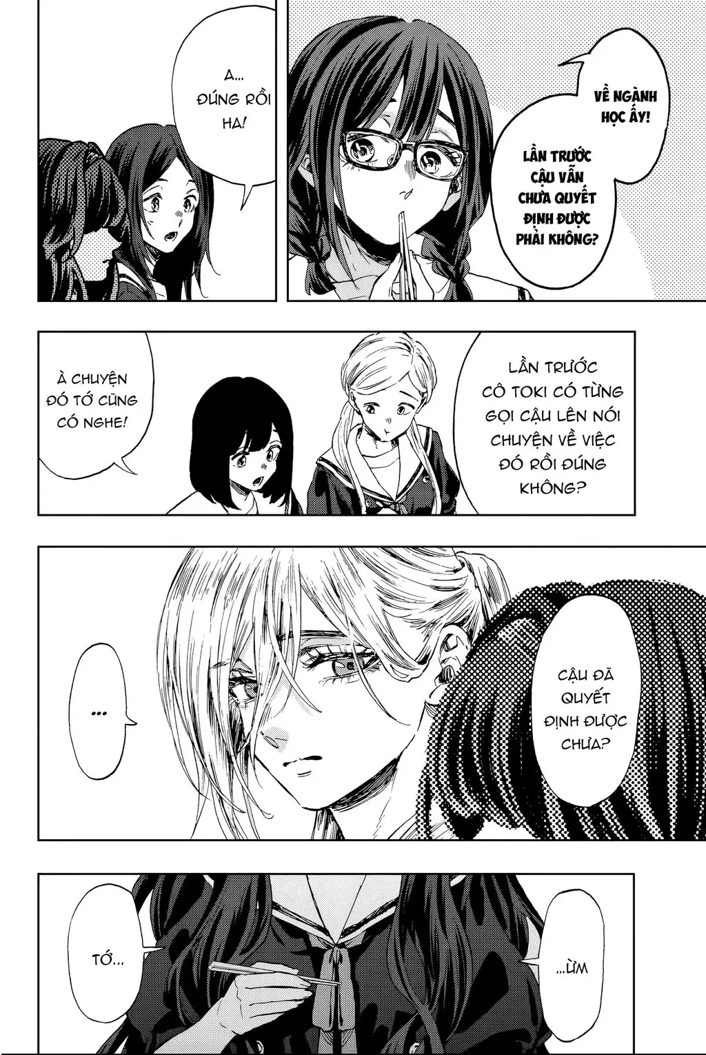 Kaoru Hana wa Rin to Saku Chapter 132 - Trang 9