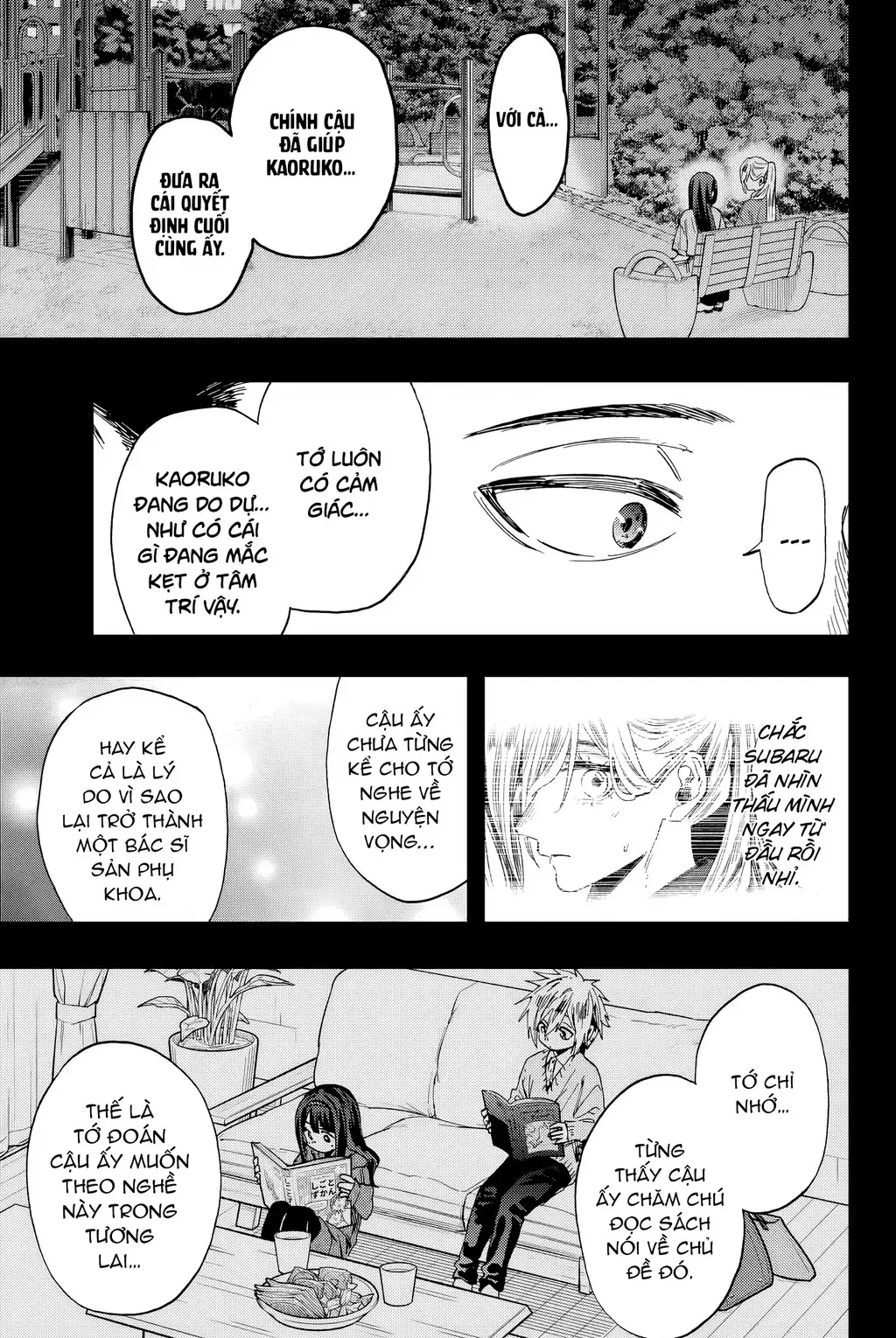 Kaoru Hana wa Rin to Saku Chapter 135 - Trang 12