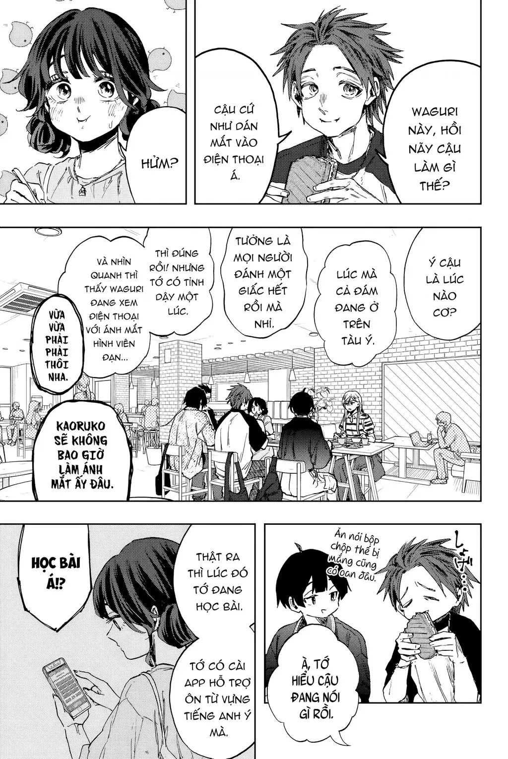 Kaoru Hana wa Rin to Saku Chapter 136 - Trang 14